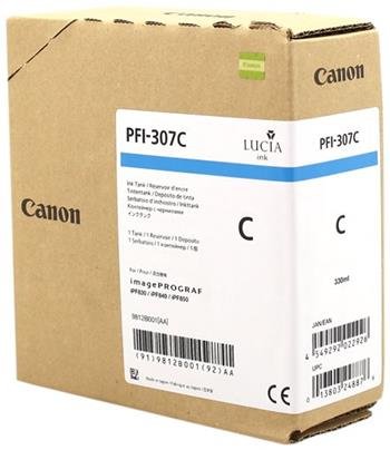Náplň CANON PFI-307C cyan iPF 830/840/850 (330ml)