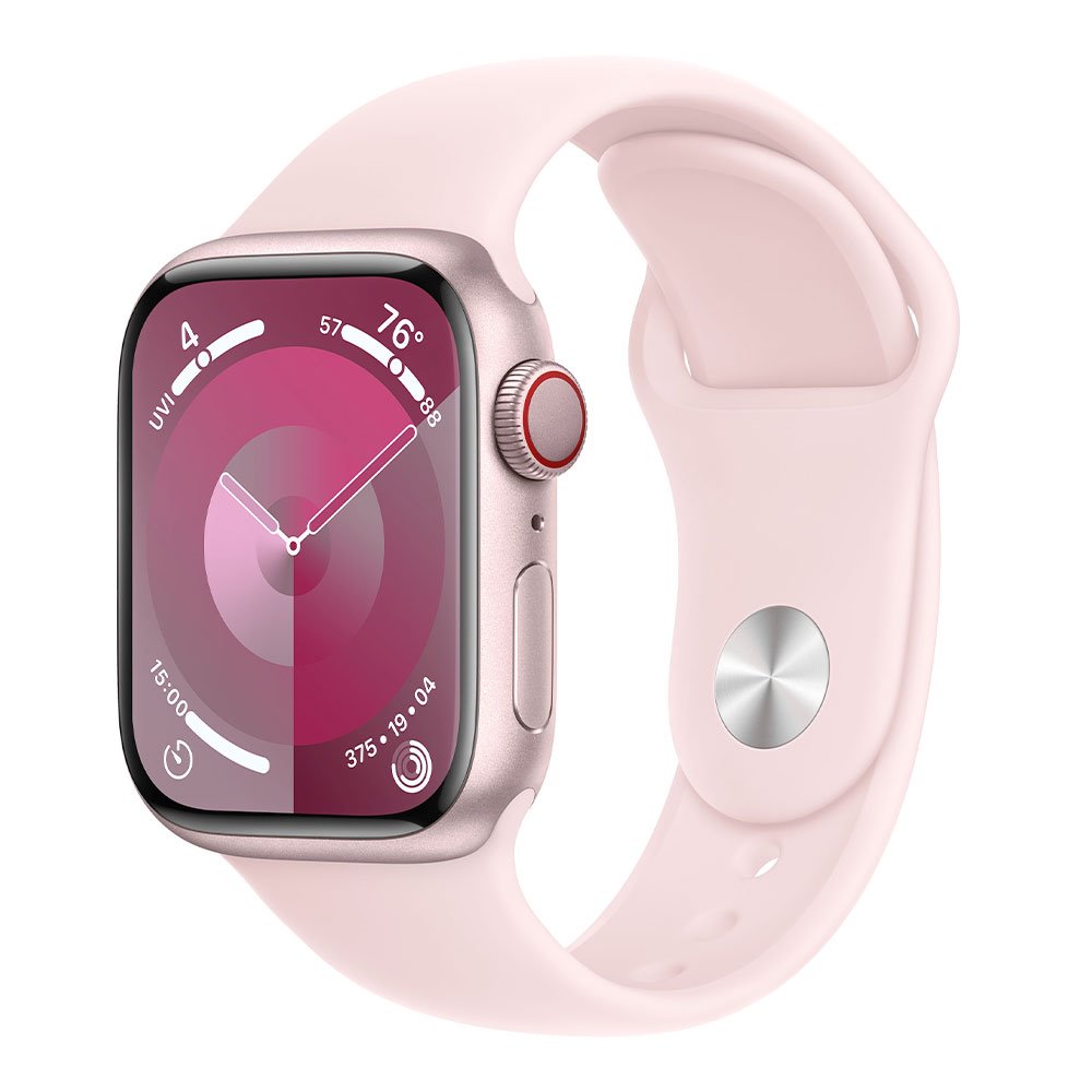 Apple Watch S9 Cell/ 45mm/ Pink/ Šport Band/ Light Pink/ -M/ L