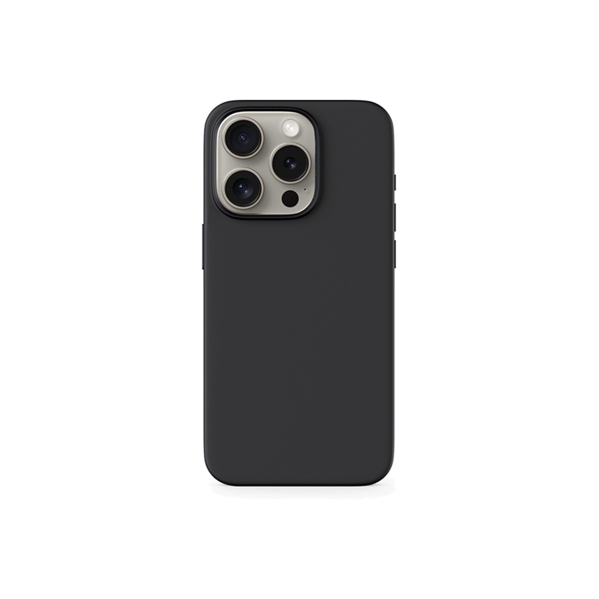 Epico Mag+ Silicone Case iPhone 15 Plus - čierna