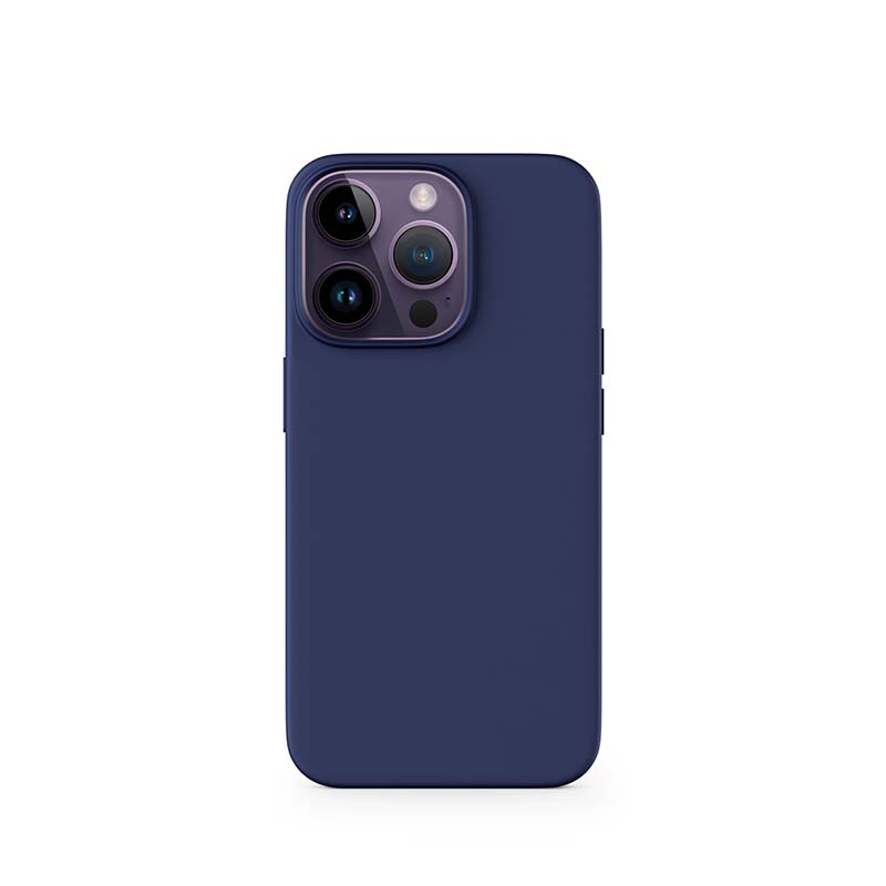 Epico Mag+ Silicone Case iPhone 15 Pro - modrá
