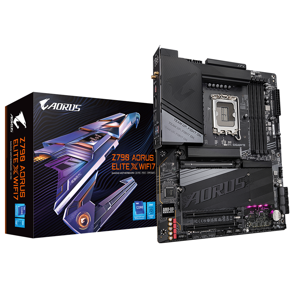 Gigabyte AORUS Z790 ELITE X WIFI7, Intel Z790, LGA1700, 4xDDR5, ATX