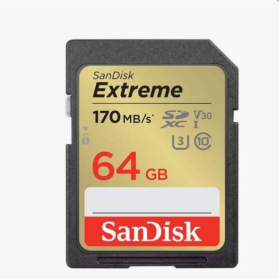 SanDisk Extreme 64GB SD card