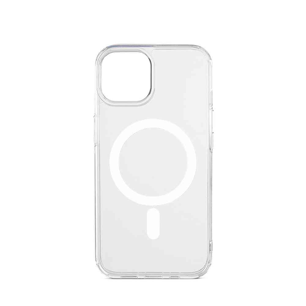 Aiino - Frozen Case with magnet for iPhone 15 Plus - White