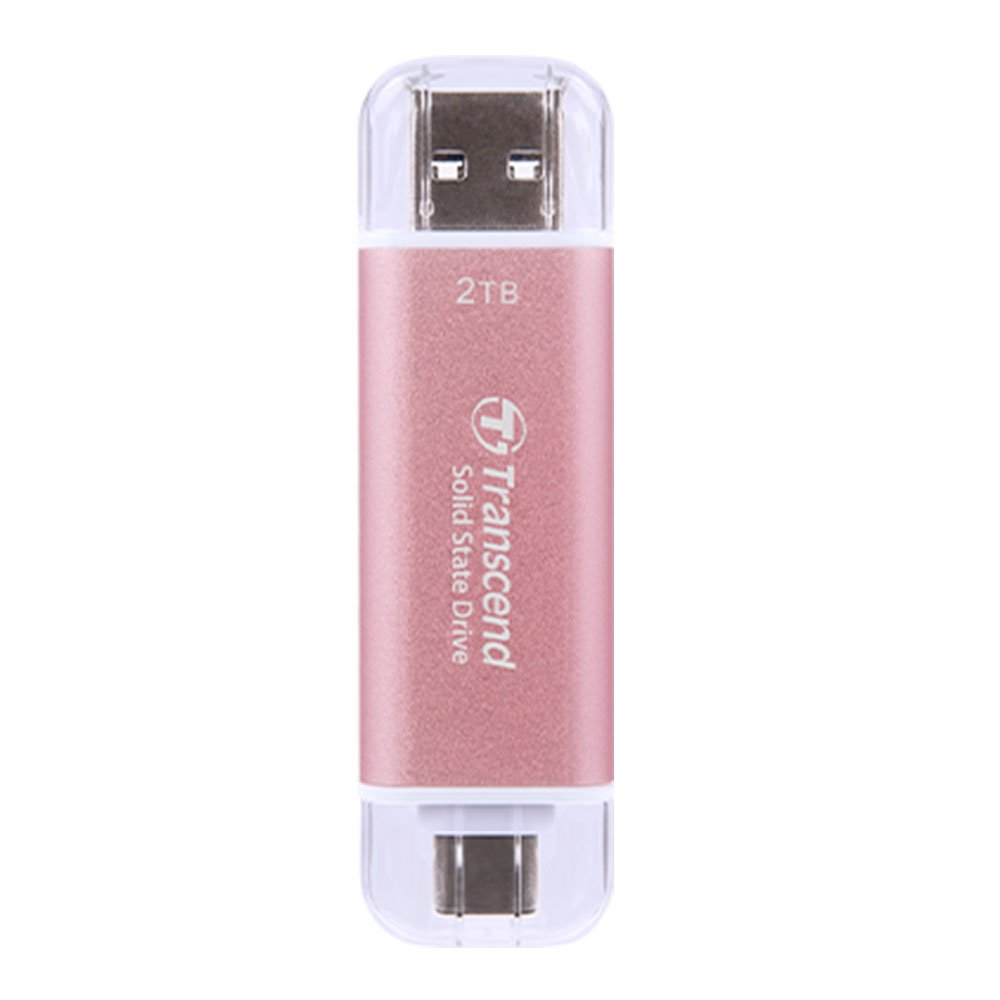 Transcend SSD 2TB ESD310P USB 3.2 Gen 2x1 - Pink