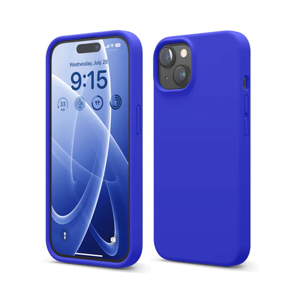 Elago kryt Silicone Case pre iPhone 15 - Cobalt Blue