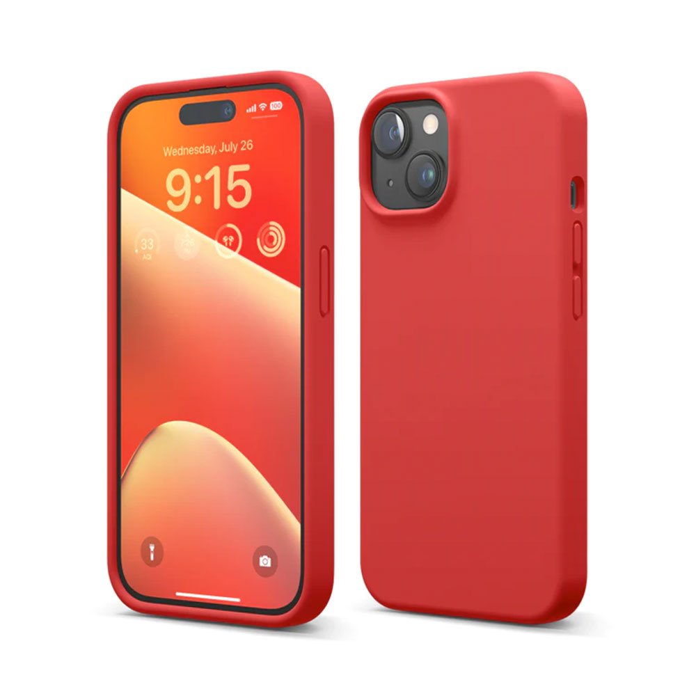 Elago kryt Silicone Case pre iPhone 15 - Red