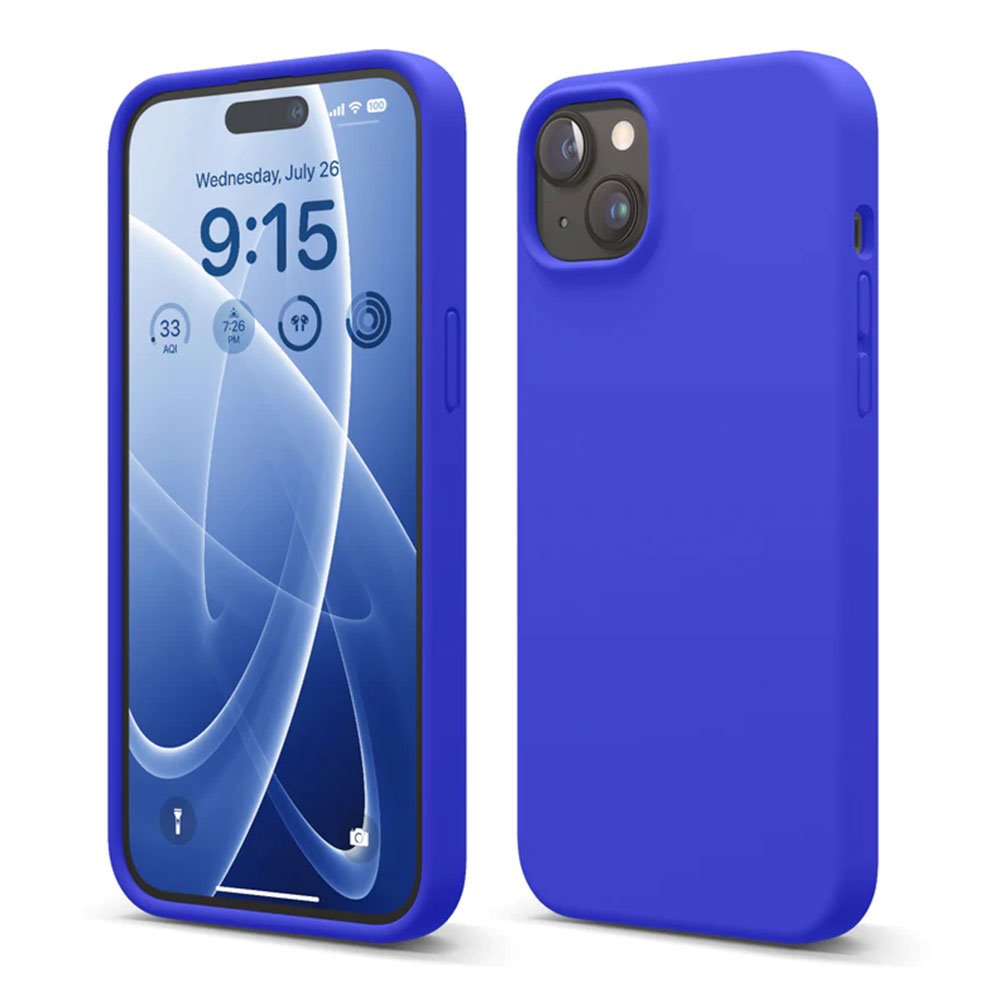 Elago kryt Silicone Case pre iPhone 15 Plus - Cobalt Blue