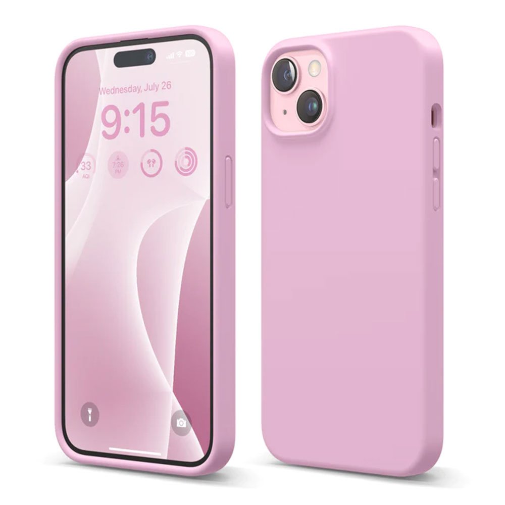Elago kryt Silicone Case pre iPhone 15 Plus - Hot Pink