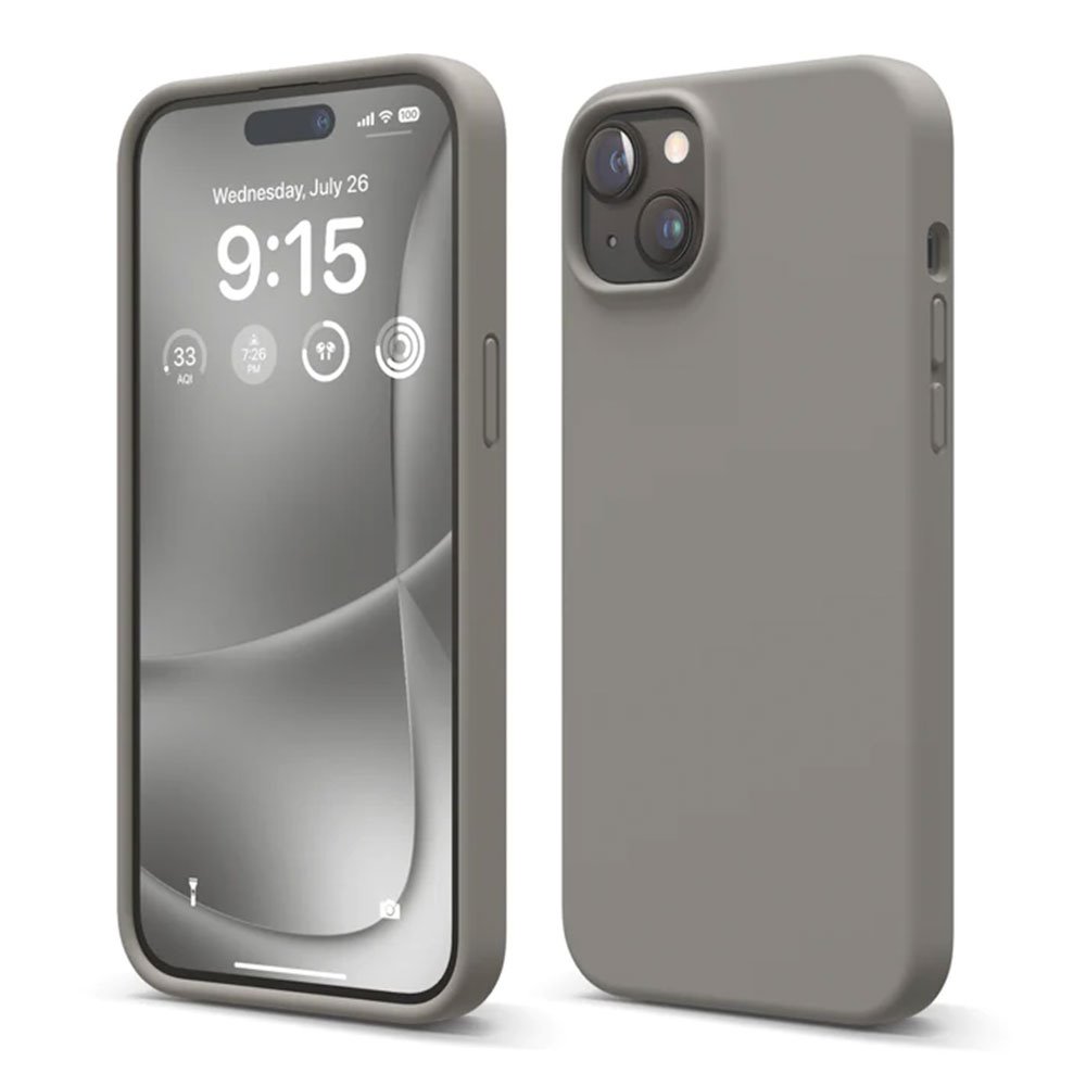 Elago kryt Silicone Case pre iPhone 15 Plus - Gray