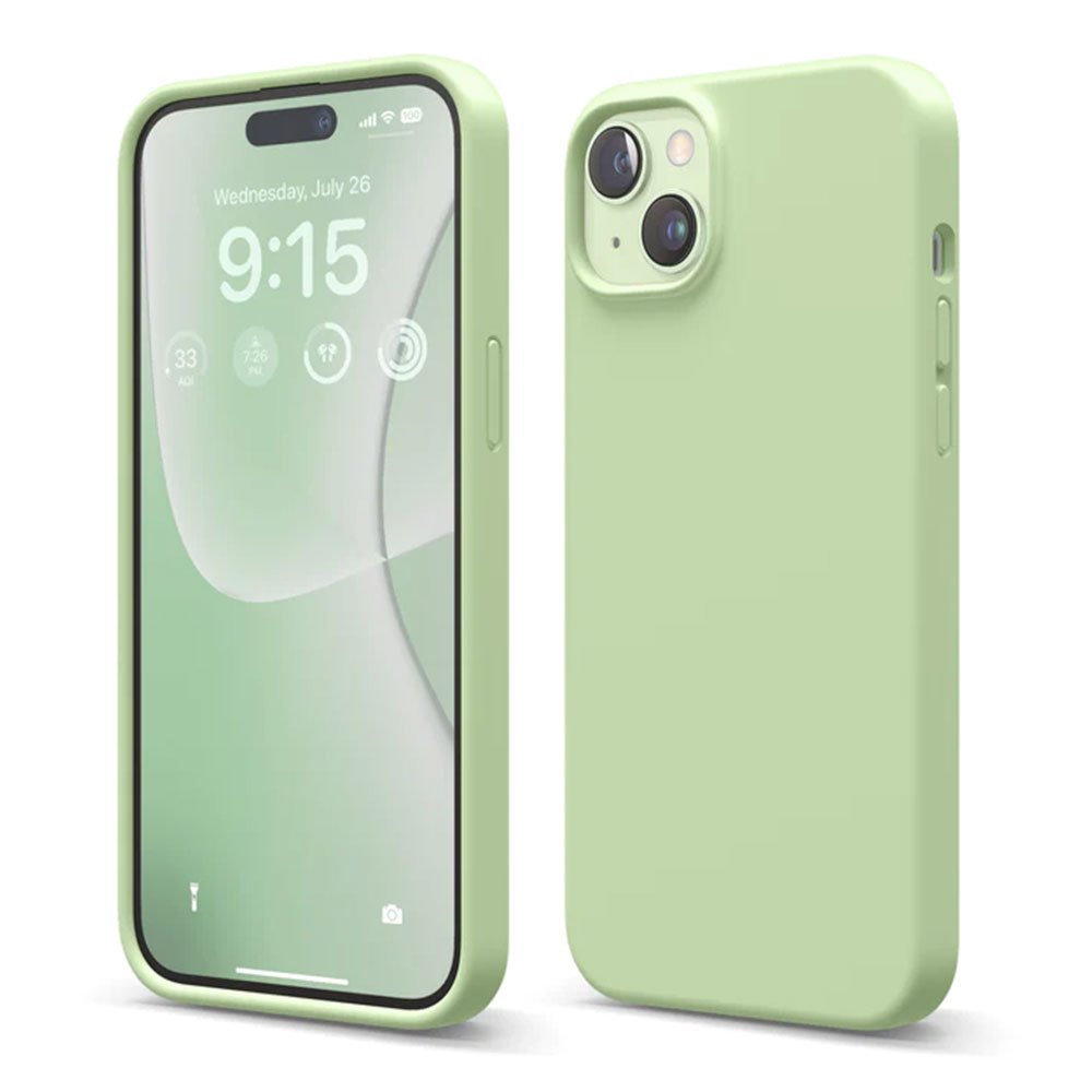 Elago kryt Silicone Case pre iPhone 15 Plus - Pastel Green