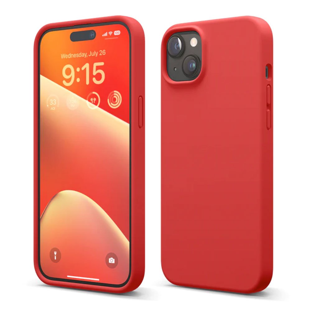 Elago kryt Silicone Case pre iPhone 15 Plus - Red