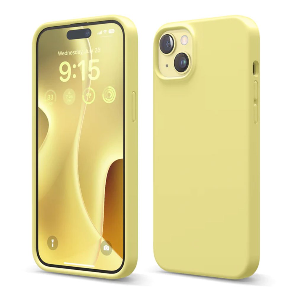Elago kryt Silicone Case pre iPhone 15 Plus - Yellow