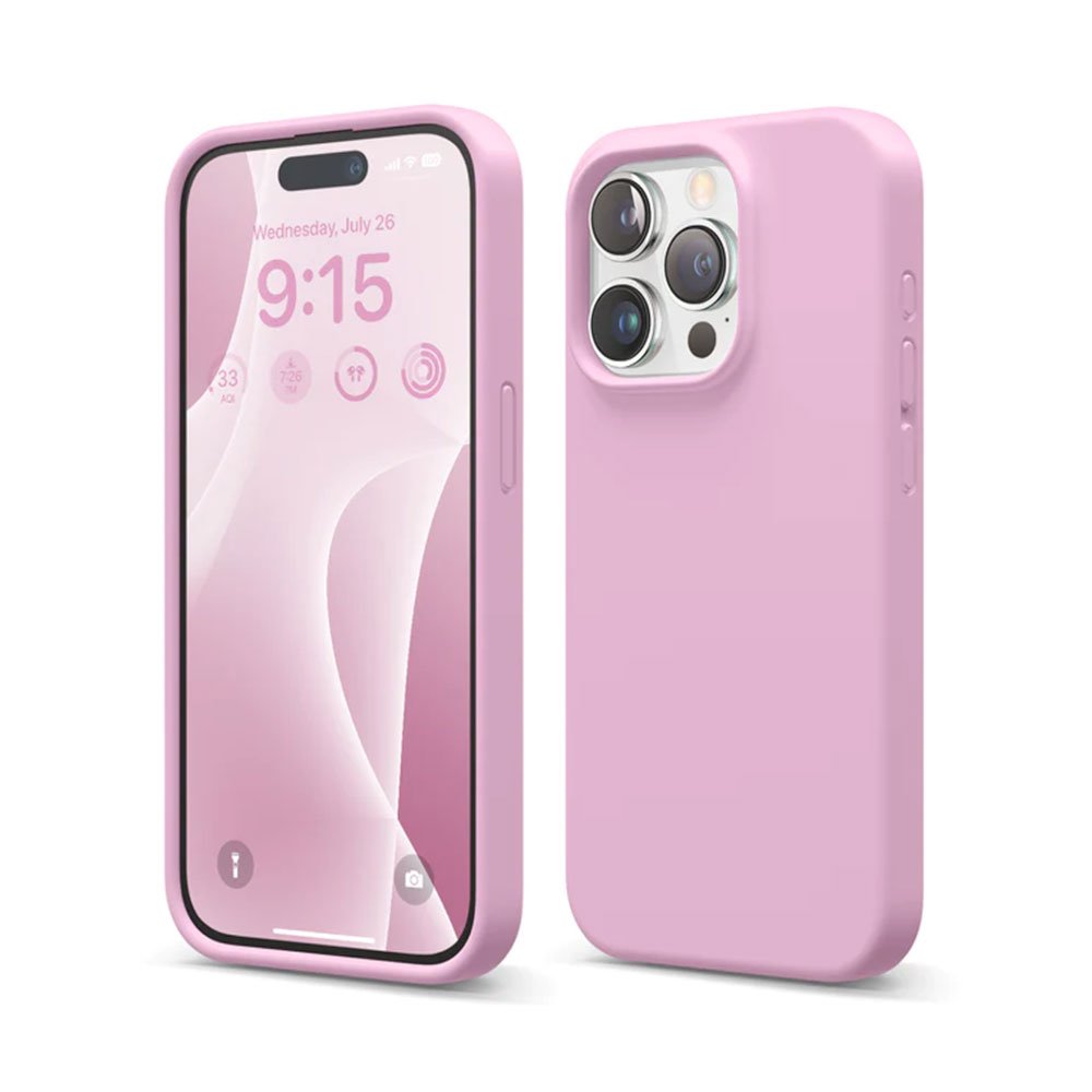 Elago kryt Silicone Case pre iPhone 15 Pro - Hot Pink