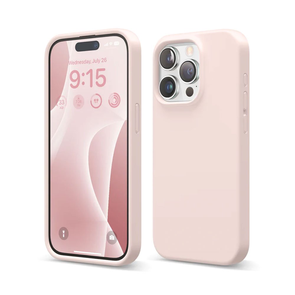 Elago kryt Silicone Case pre iPhone 15 Pro - Lovely Pink