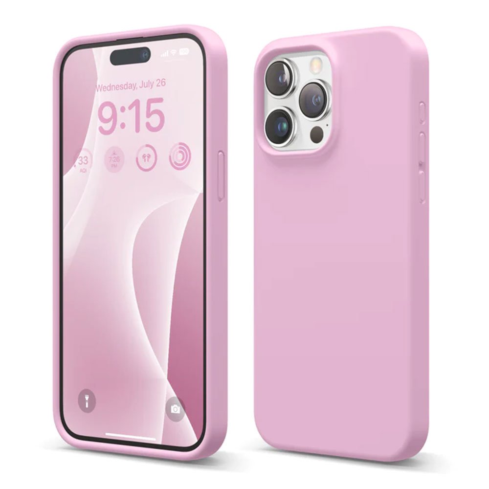 Elago kryt Silicone Case pre iPhone 15 Pro Max - Hot Pink