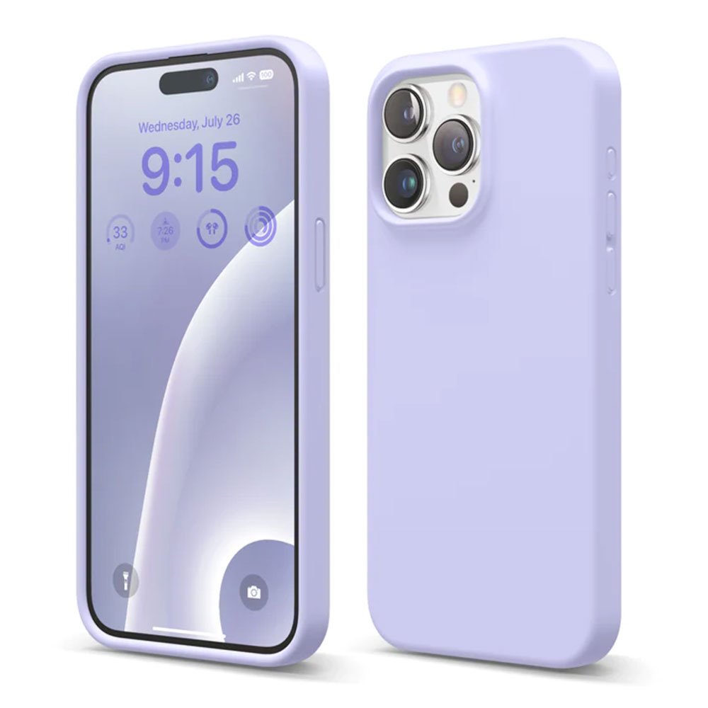 Elago kryt Silicone Case pre iPhone 15 Pro Max - Purple