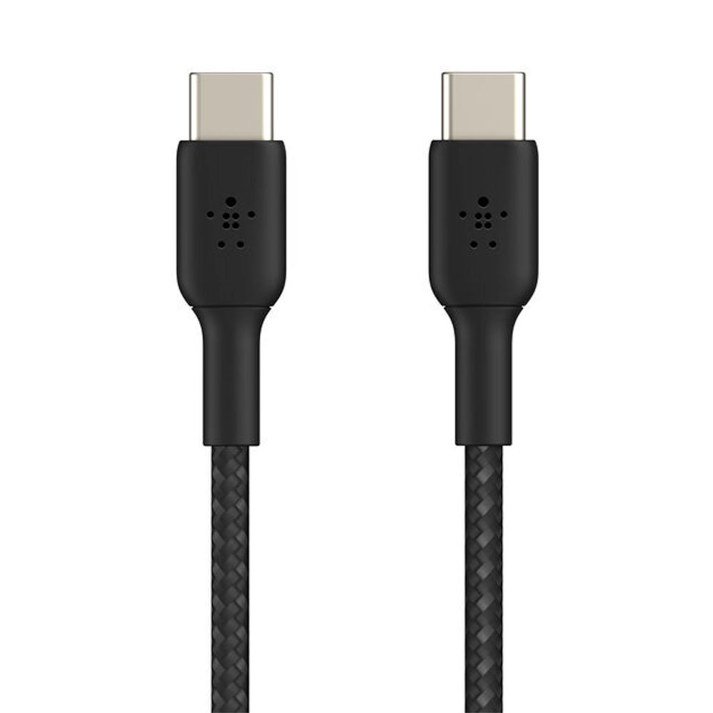 Belkin kábel Boost Charge Braided USB-C to USB-C 1m - Black