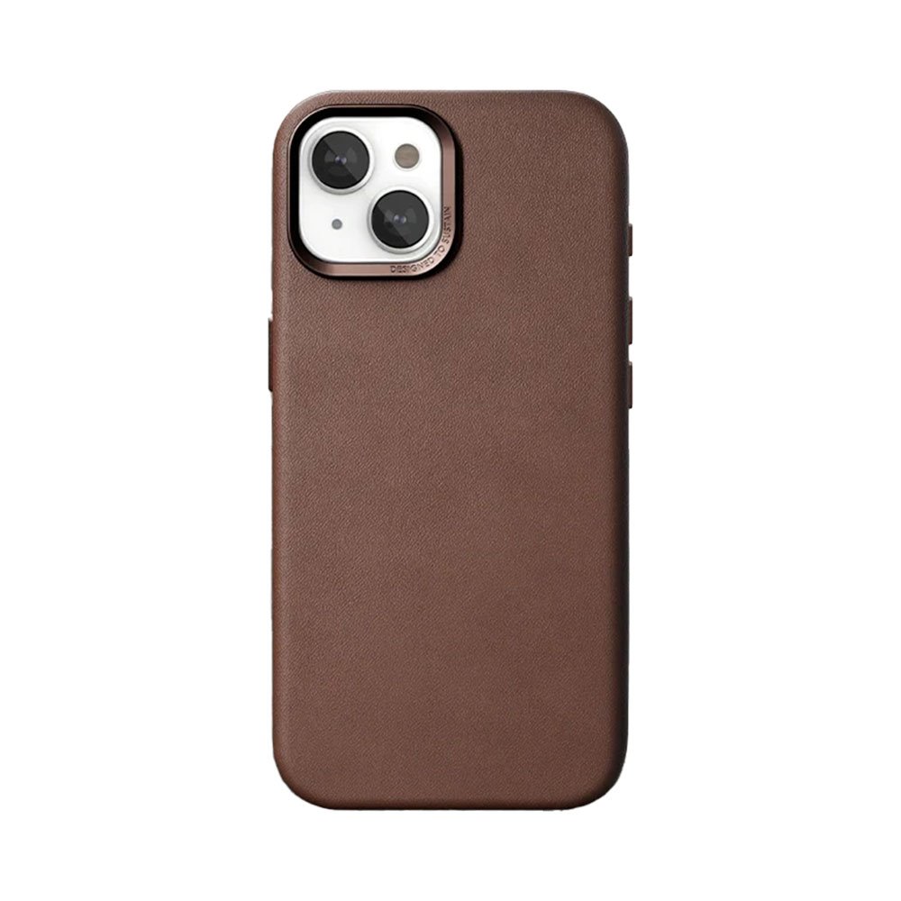 Woodcessories kryt Bio Leather Case MagSafe pre iPhone 15 - Brown