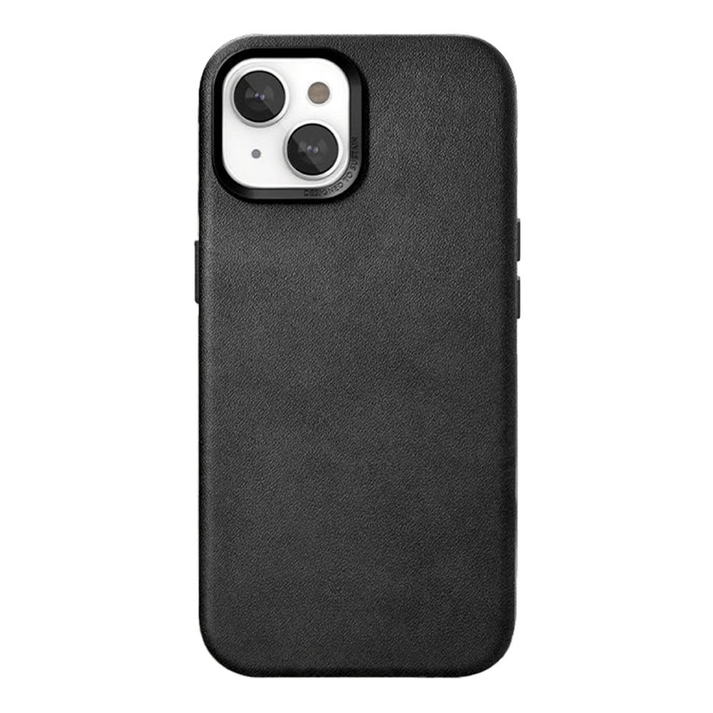 Woodcessories kryt Bio Leather Case MagSafe pre iPhone 15 Plus - Black