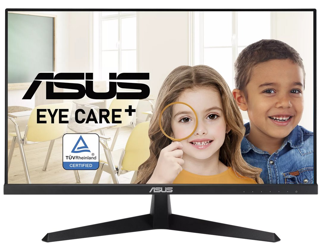 ASUS VY249HE Eye Care LCD 24" FullHD 1920x1080, IPS, 75Hz,  AMD FreeSync, HDMI, VGA