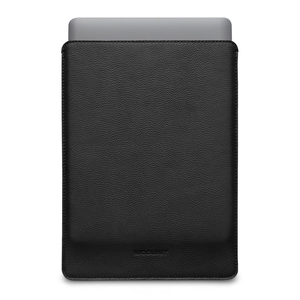 Woolnut Leather Sleeve for Macbook Pro/Air 13 - Black