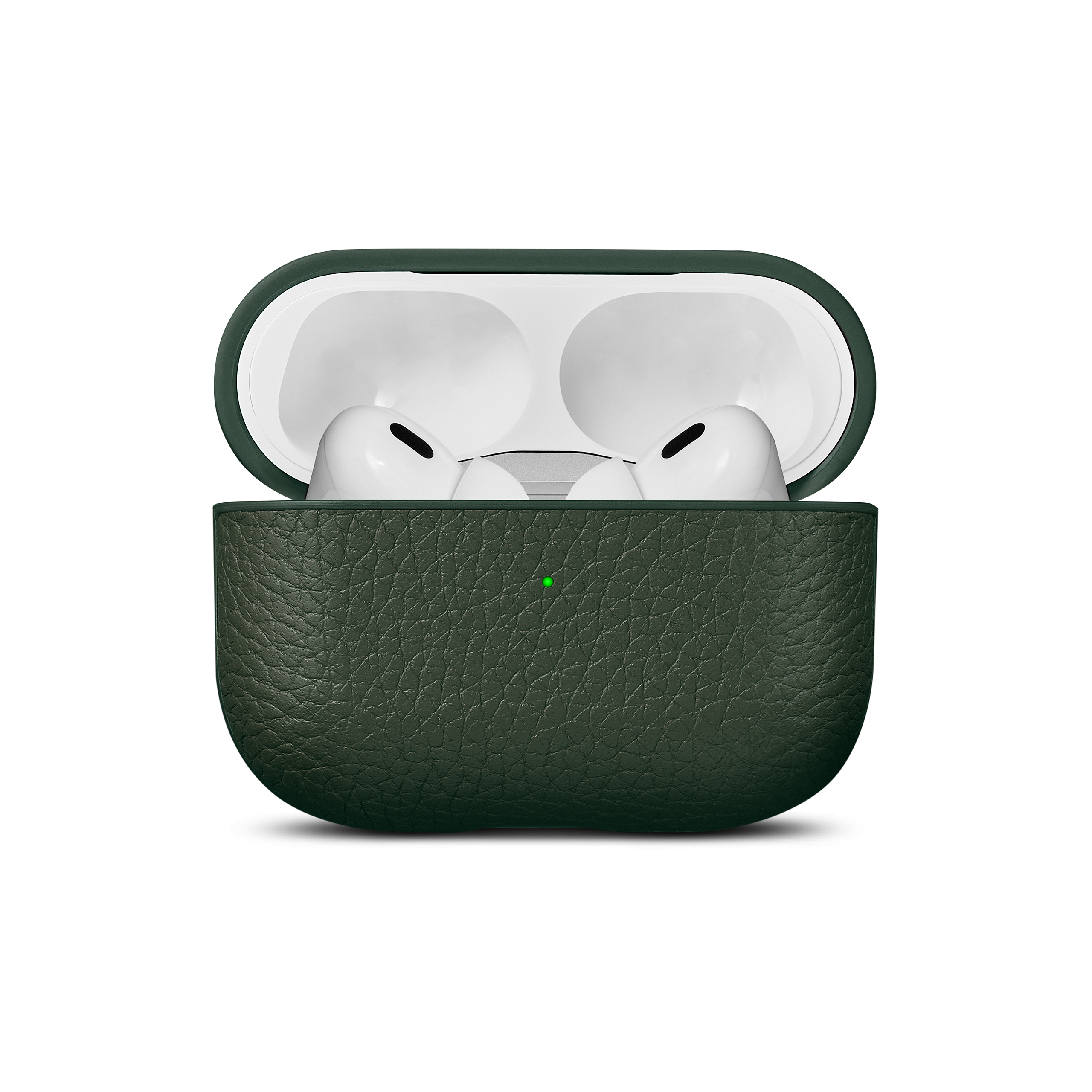 Woolnut Leather Case for AirPods Pro (2nd gen) Green