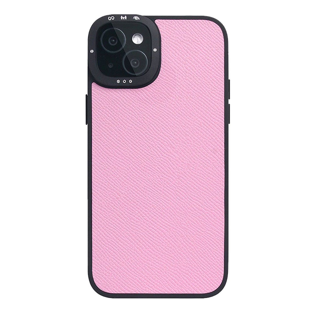 SLG Design kryt D9 France Epsom Leather pre iPhone 15 Plus - Pink