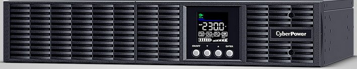 CyberPower OLS1500ERT2UA, UPS, 1500VA/1350W, LCD, rack 2U
