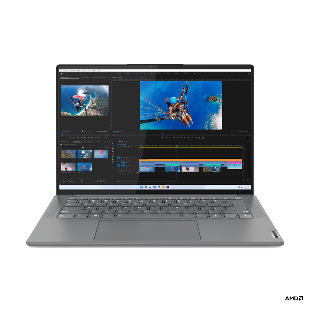 Lenovo Yoga Slim 7 Pro X 14ARH7 Ryzen7 6800HS CE 16GB 1TB-SSD 14.5" 3K IPS GL RTX3050-4GB Win11Home Onyx Grey