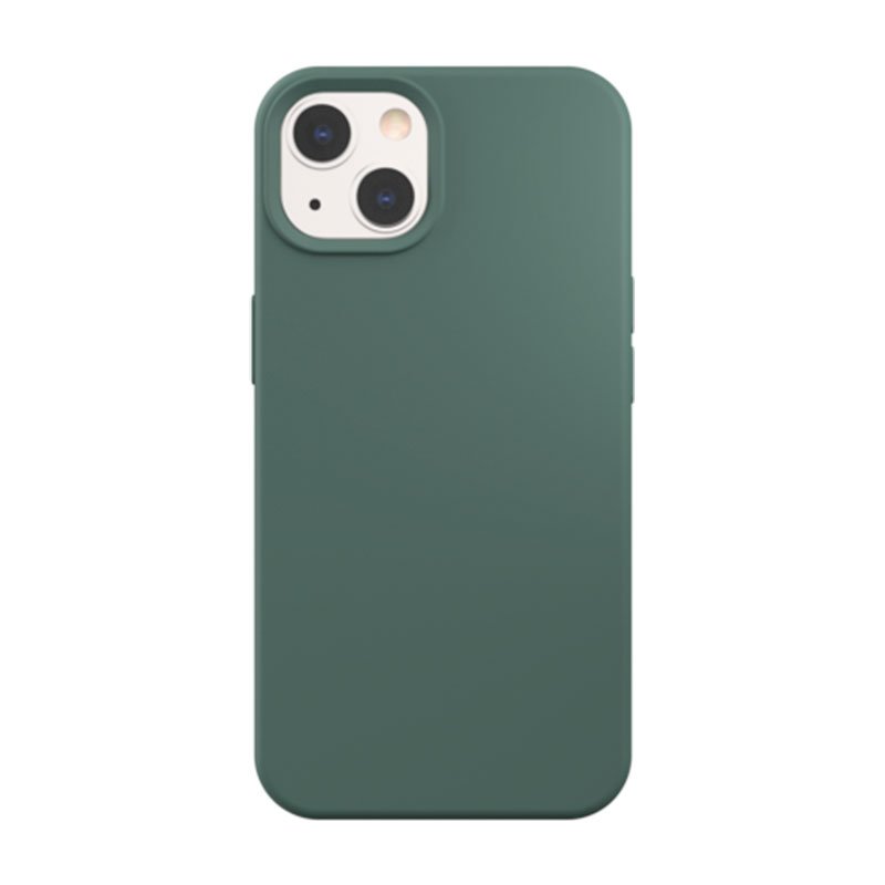 SwitchEasy kryt MagSkin Magnetic Silicone Case pre iPhone 13 - Pine Green