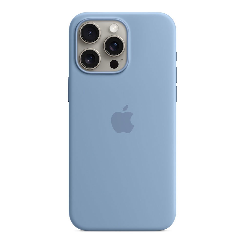 iPhone 15 Pro Max Silicone Case with MagSafe - Winter Blue *Rozbalený*