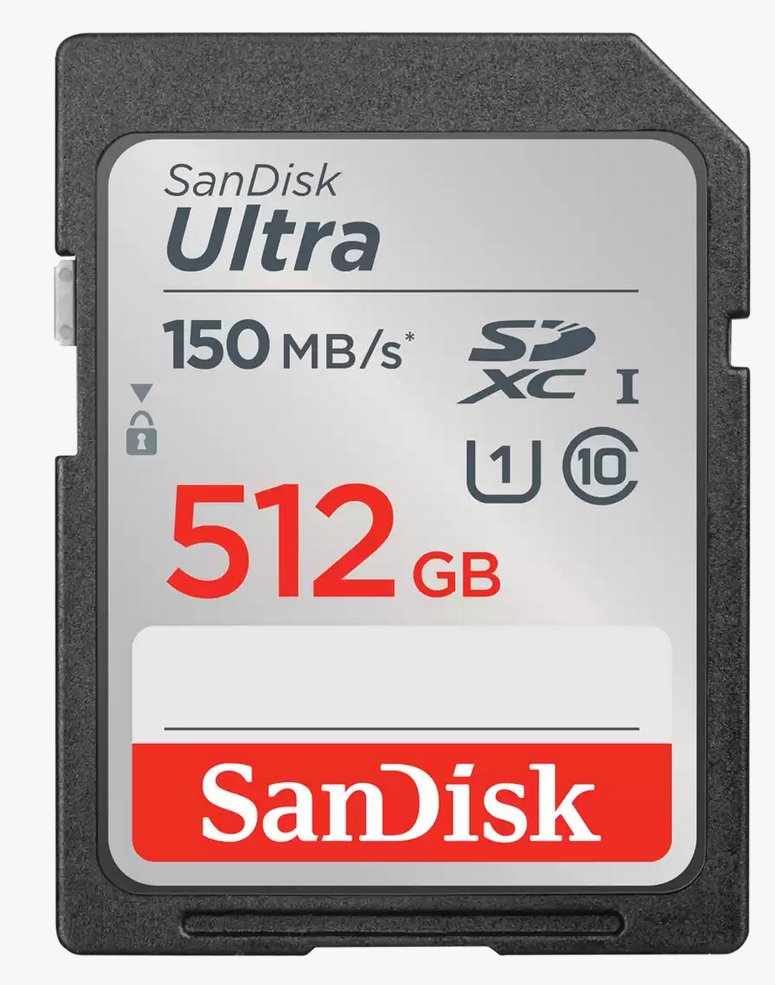 SanDisk Ultra 512GB SD card