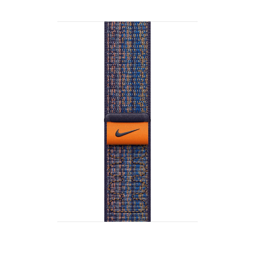 Apple Watch 45mm Game Royal/Orange Nike Sport Loop *Rozbalený*