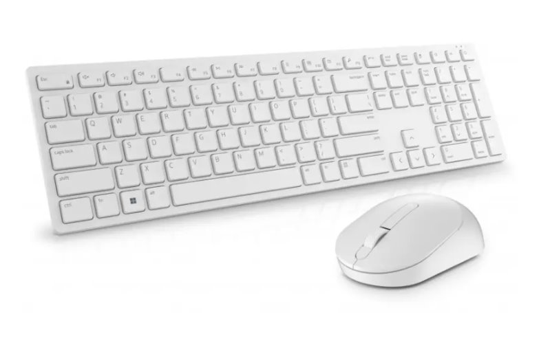 Dell klávesnica + myš, KM5221W, bezdrôt. CZ/ SK biela