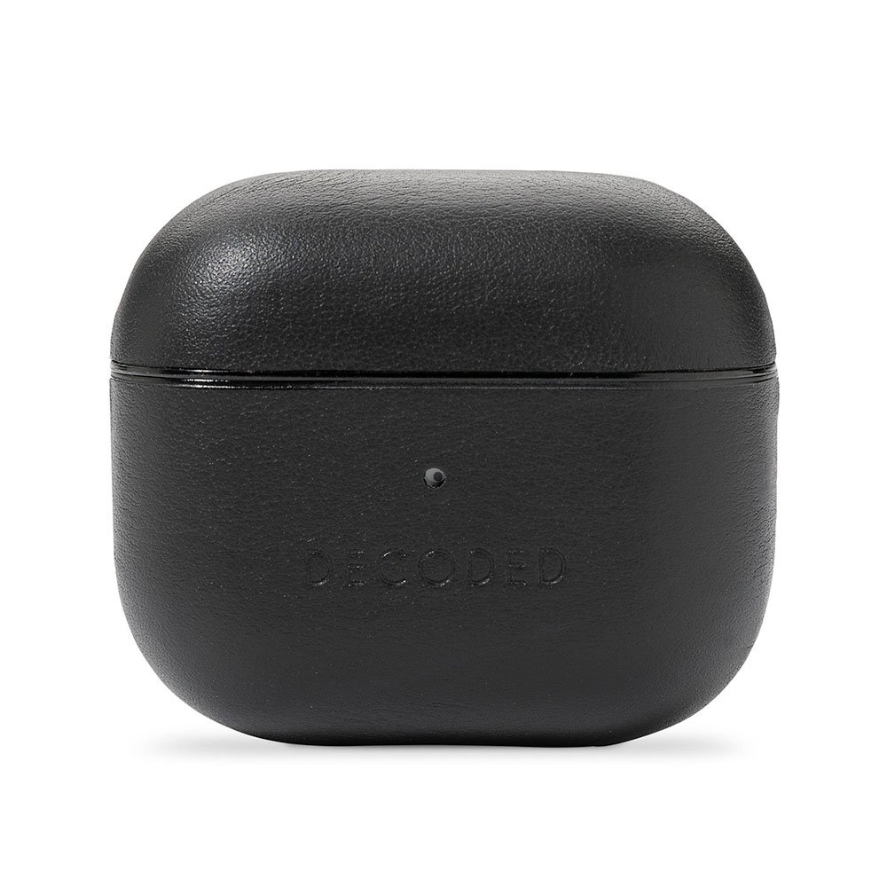 Decoded puzdro AirCase Leather pre Apple Airpods 3 - Black