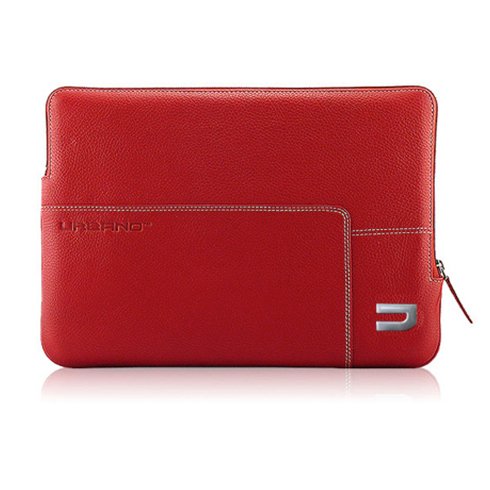 Urbano puzdro Leather Sleeve pre MacBook Air 13" - Red