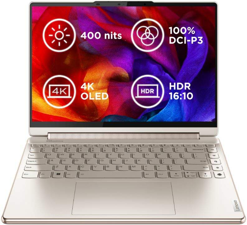 Lenovo Yoga 9 14IRP8 Intel i7-1360P 16GB 1TB-SSD 14"4K OLED GL TOUCH PEN IntelIrisXe Win11Pro Oatmeal