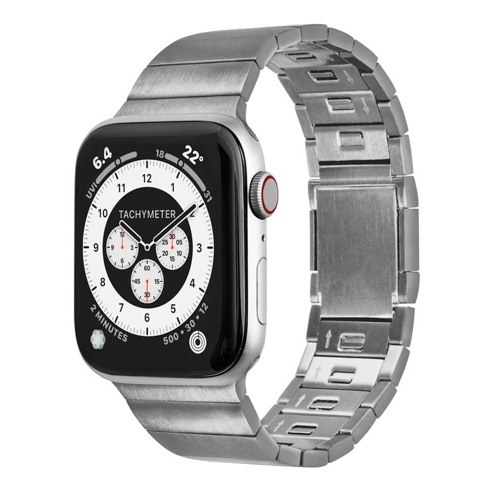 LAUT remienok Links 2 pre Apple Watch 42/44/45/49mm - Silver