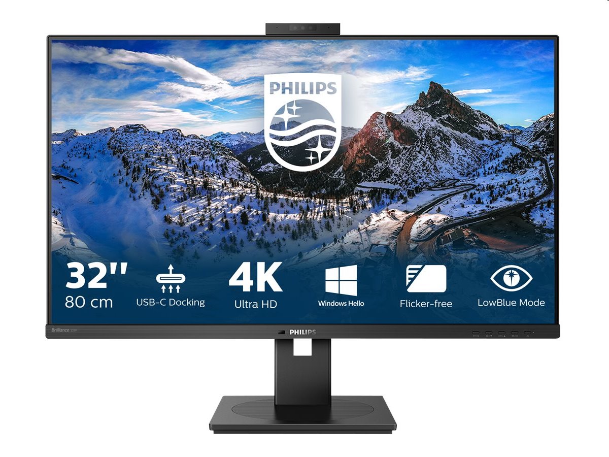 Philips 329P1H/00 - 31,5" IPS W-LED, 3840x2160, HDMI, DP, USB-C, LAN