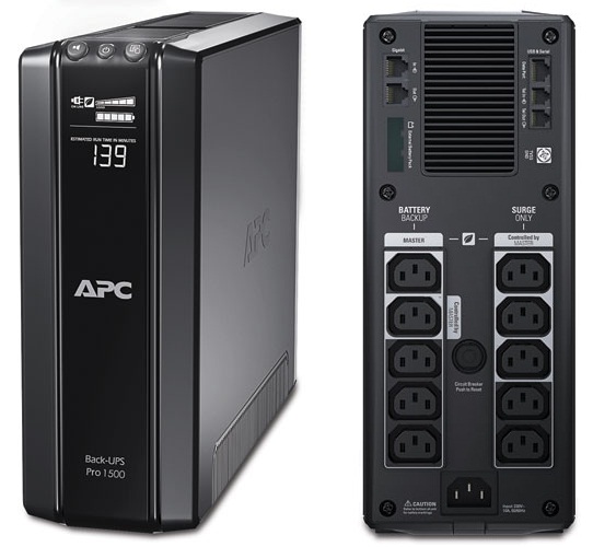 APC Back-UPS Pro 1500VA, vystup 10x C13 