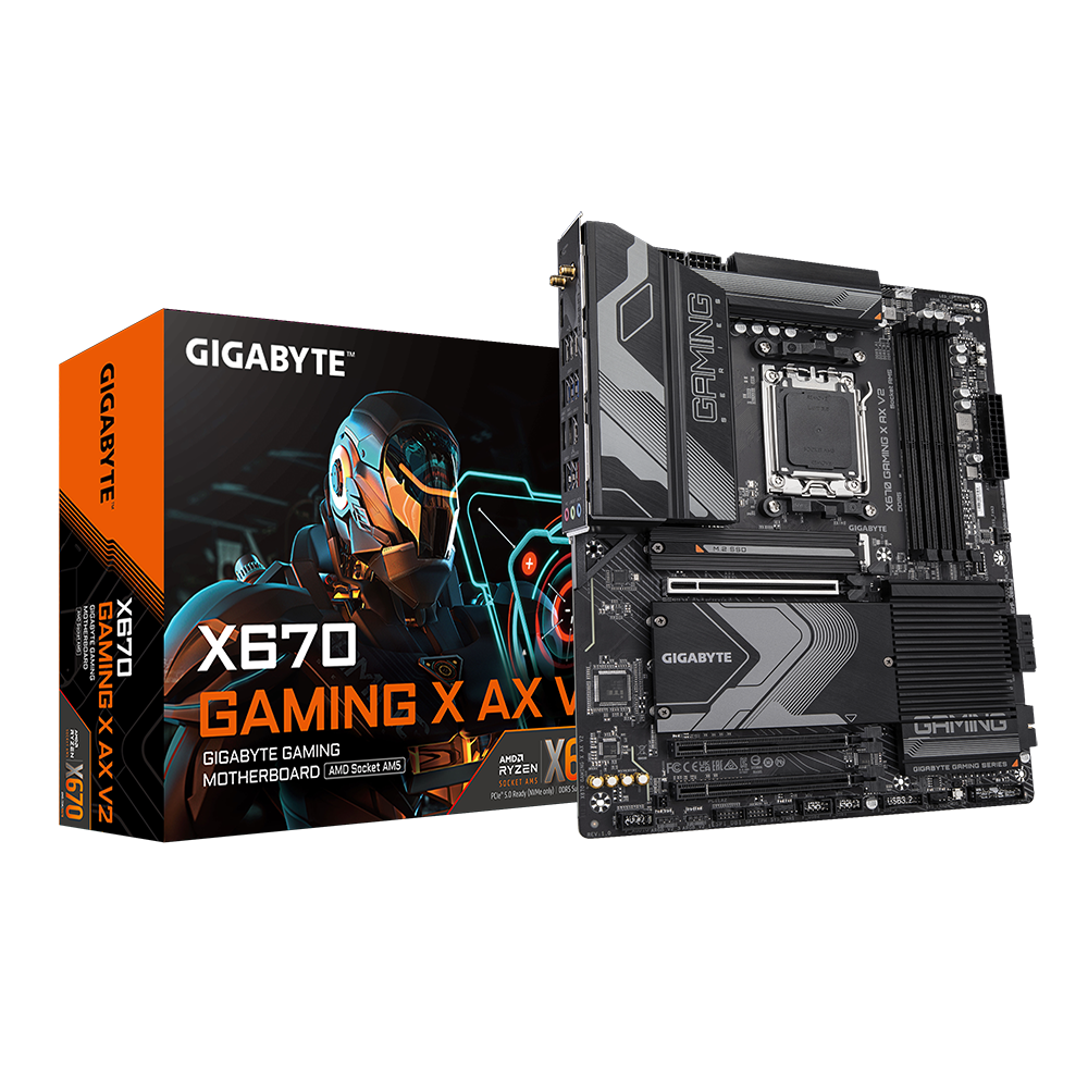 Gigabyte X670 GAMING X AX V2, AMD X670, AM5, 4xDDR5, ATX