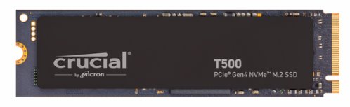 Crucial SSD T500 2TB M.2 NVMe Gen4 7400/7000 MBps