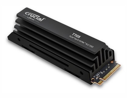 Crucial SSD T705 2TB M.2 NVMe Gen5 Heatsink 14500/12700 MBps