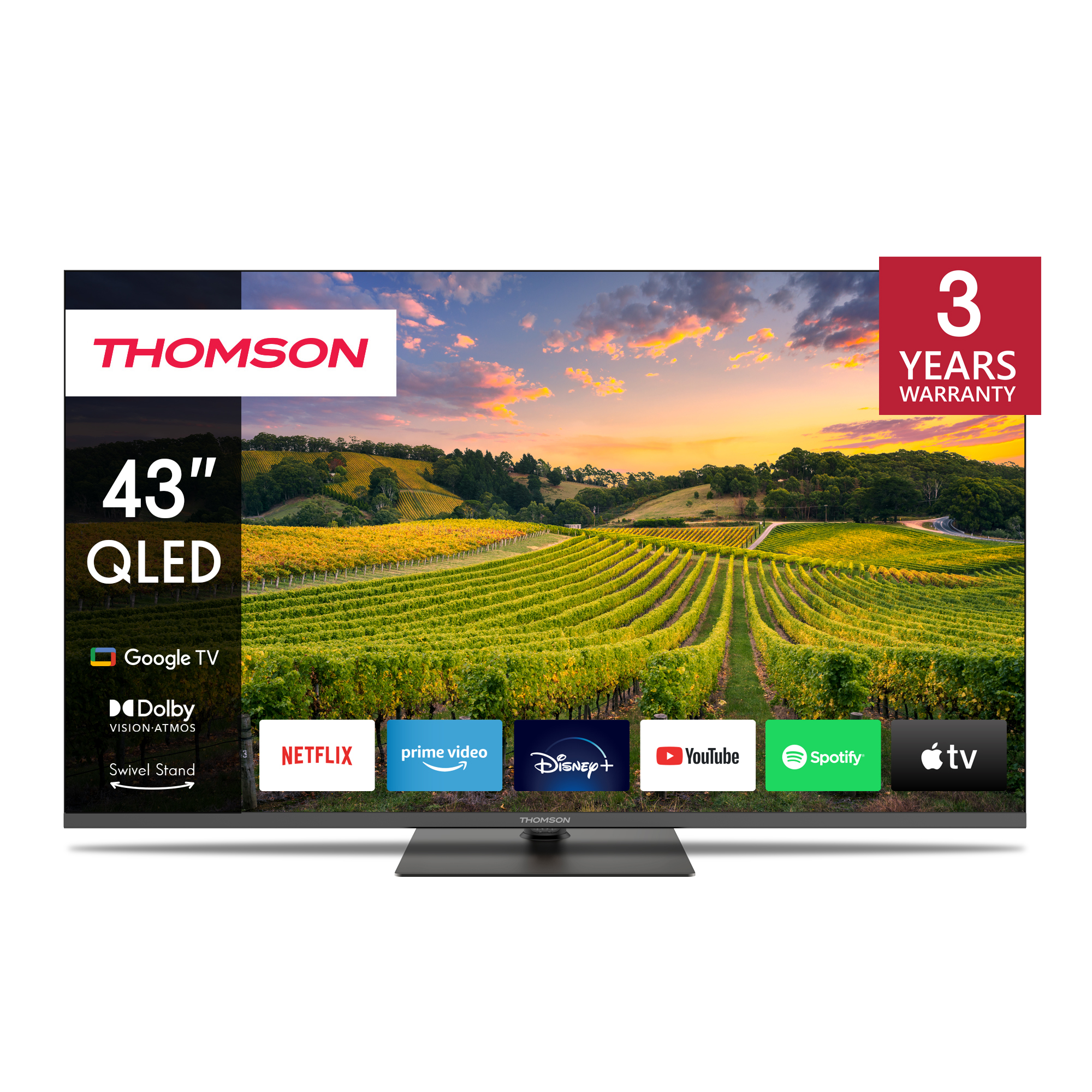 Thomson 43QG5C14 QLED Google TV