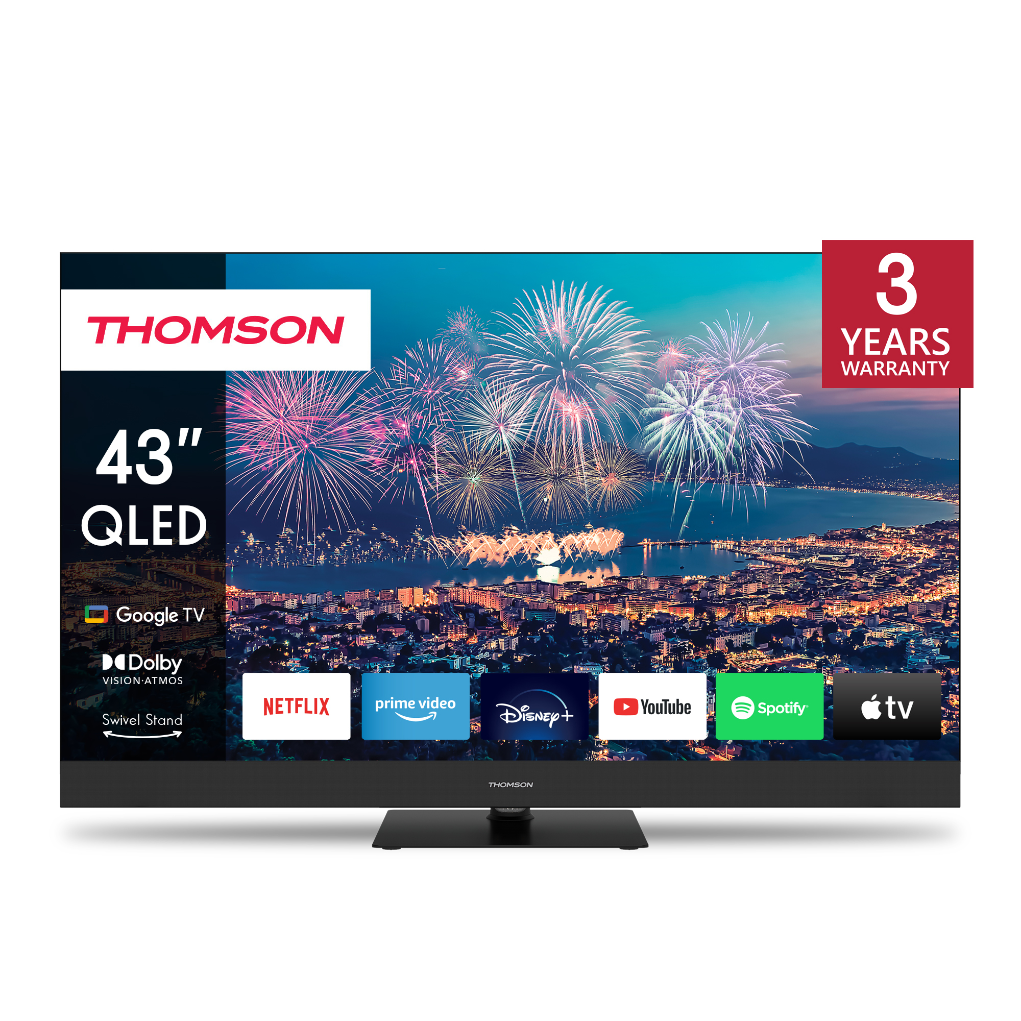 Thomson 43QG6C14 QLED Plus Google TV