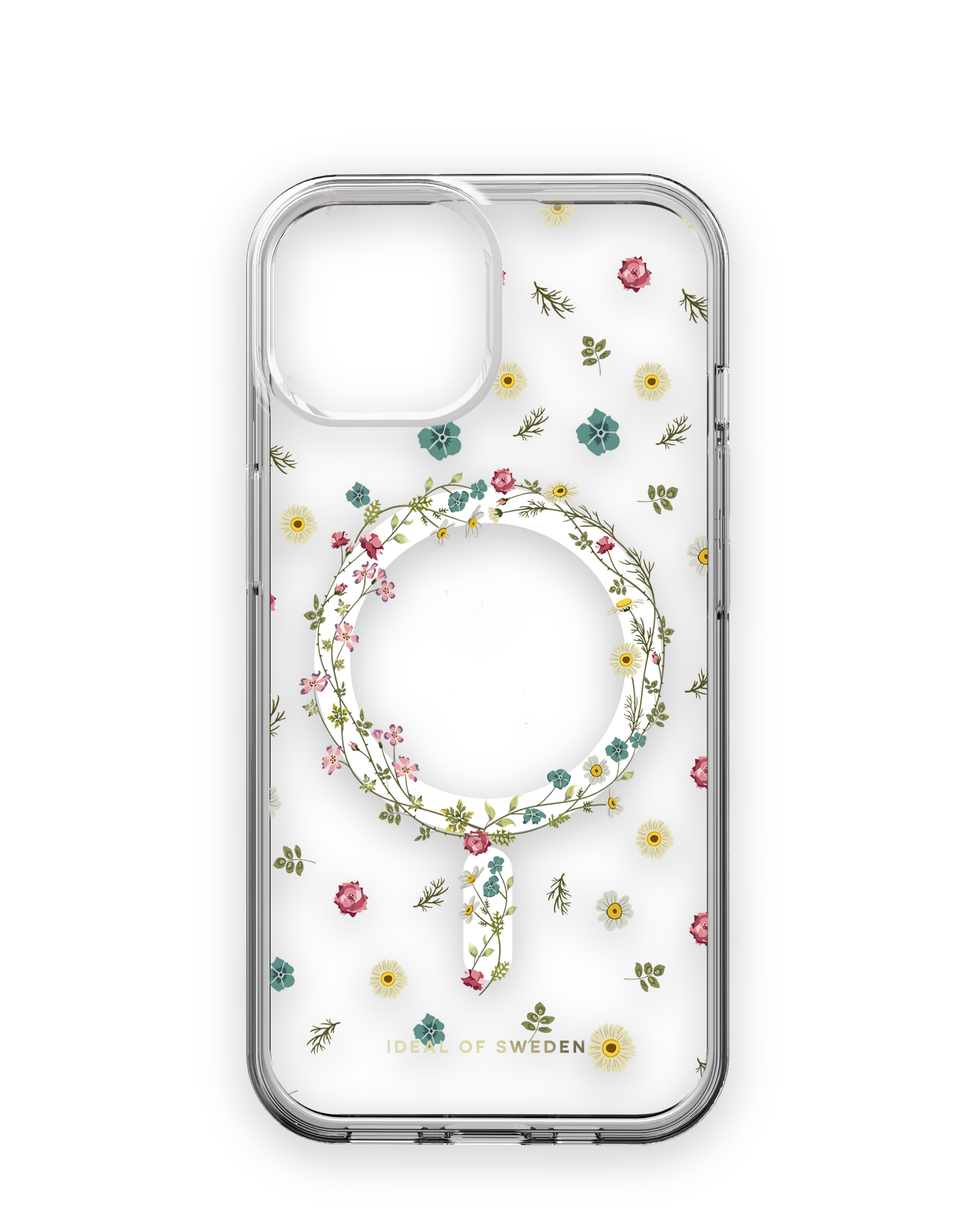 iDeal Fashion Clear Case MagSafe iPhone 13/14/15 Petite Floral