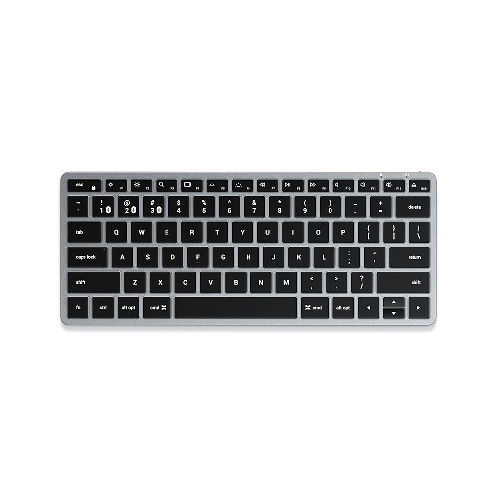 Satechi klávesnica Slim X1 Bluetooth Backlit Keyboard CZ - Space Gray