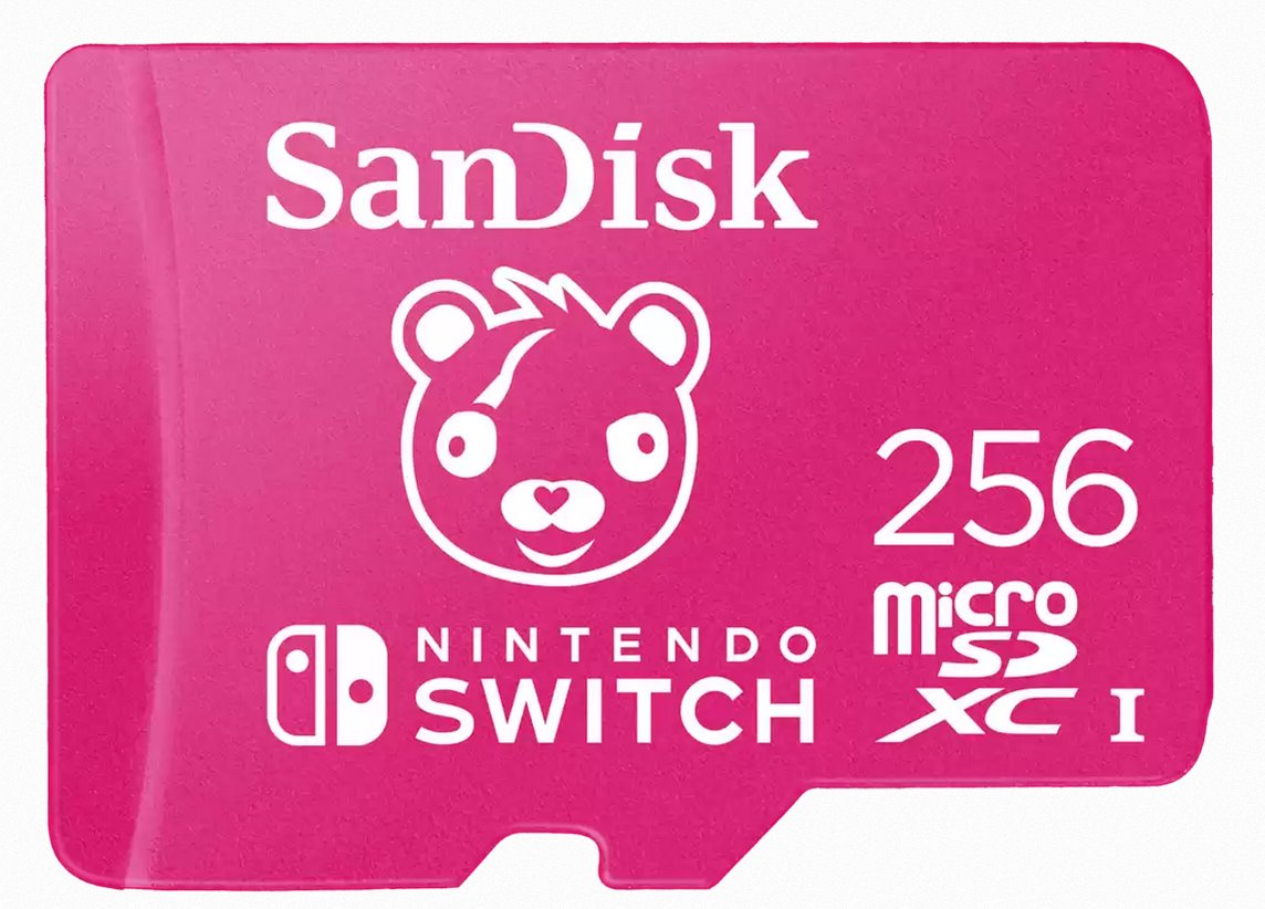 SanDisk Nintendo Switch 256GB microSDXC Card (Fortnite Edition)