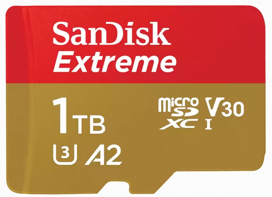 SanDisk Extreme PRO 1TB microSD card
