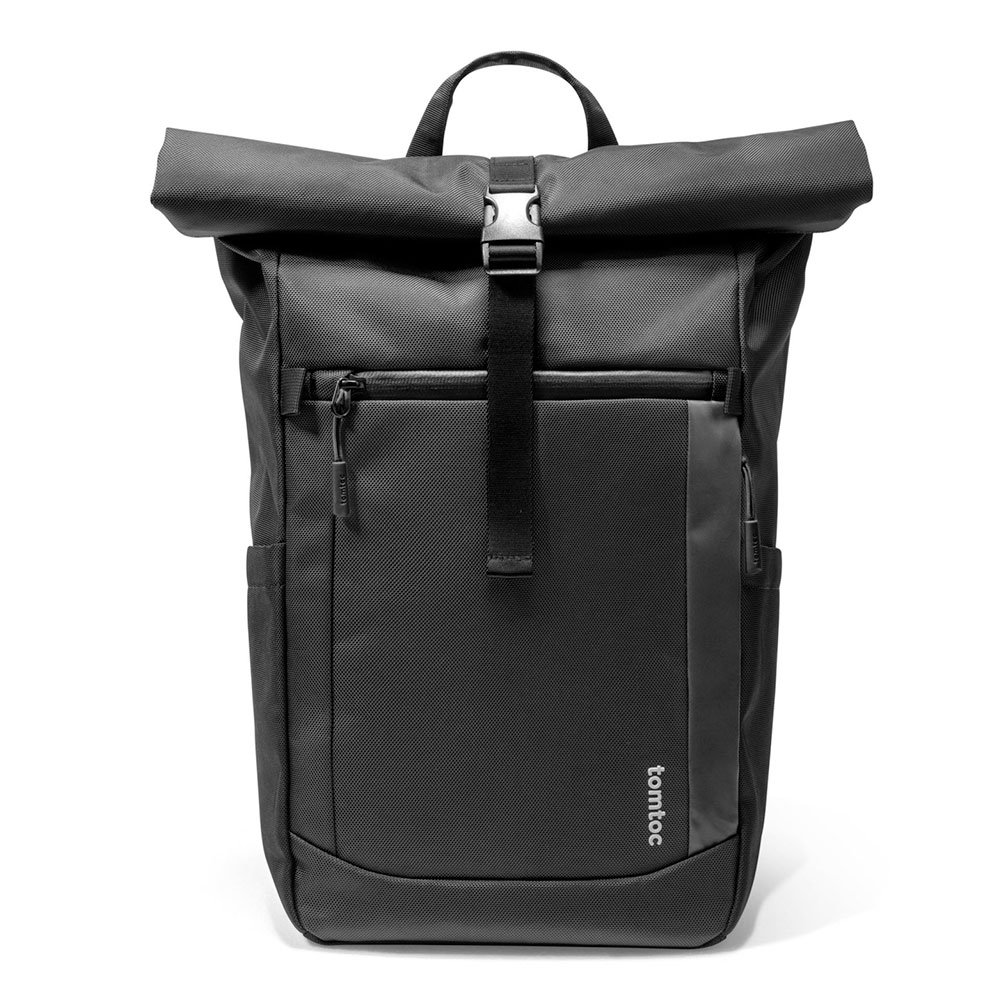 TomToc batoh Navigator-T61 Rolltop Backpack 20L - Black
